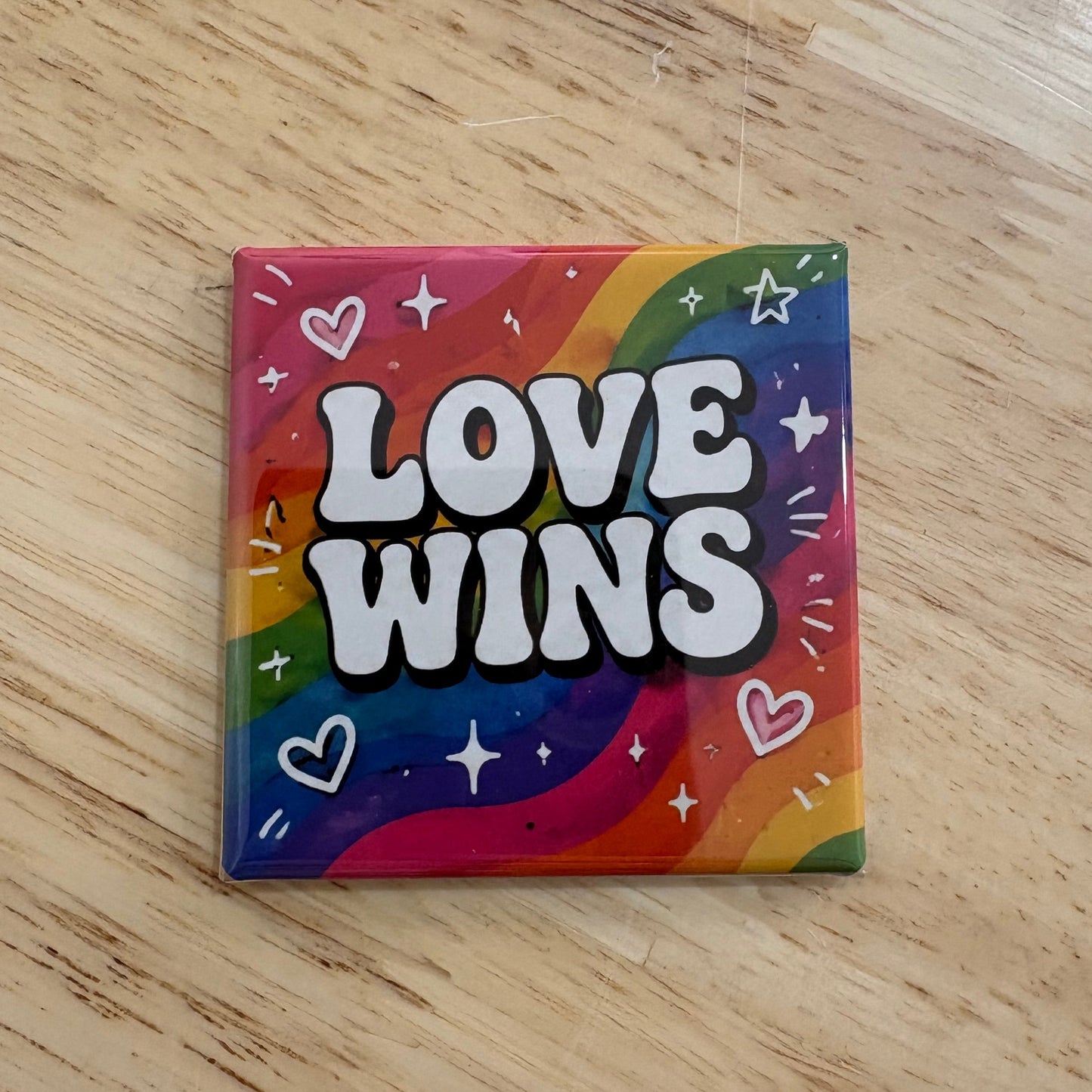 Love Wins - 2x2 Magnet