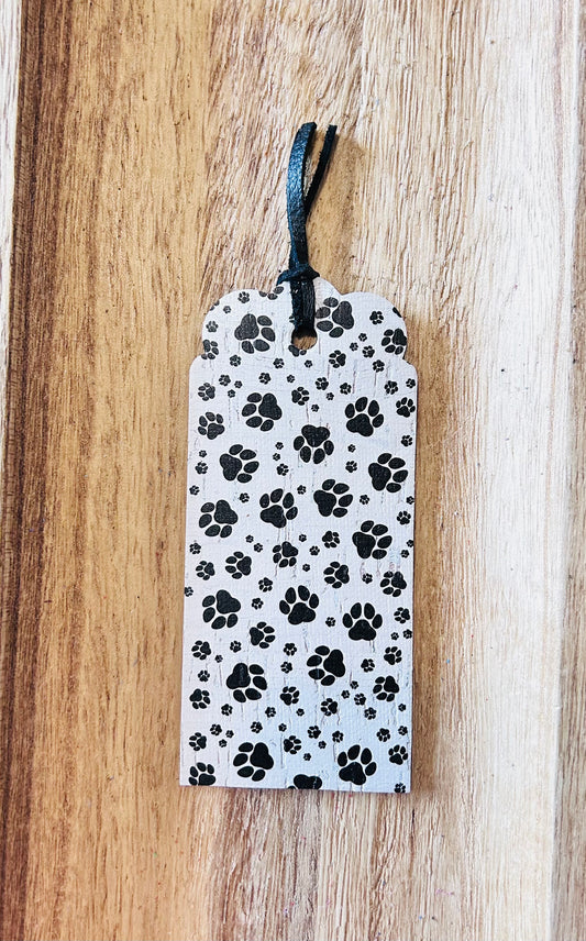 Paw Print Bookmark