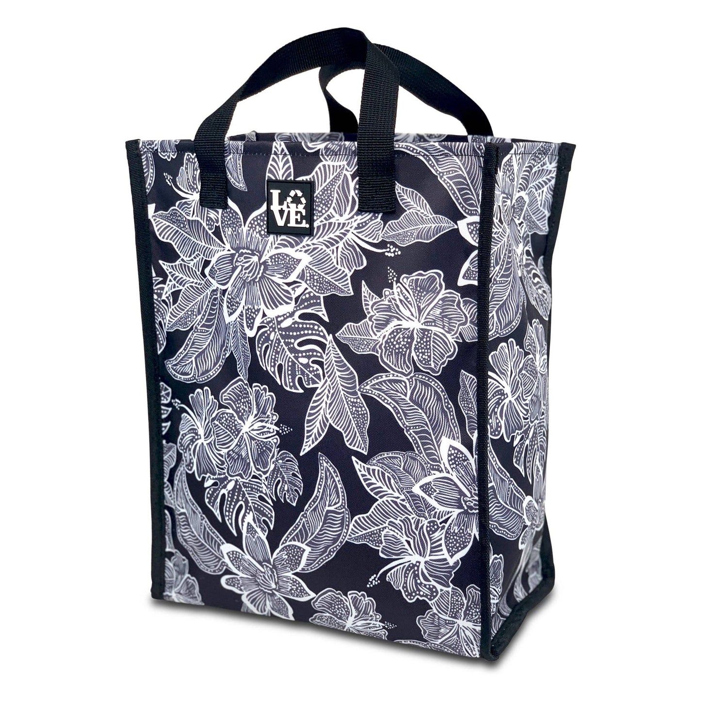 LOVE SACK Grocery Bag - Dark Tropics