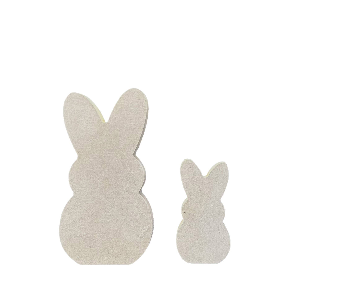 Primitive Rustic Wood Spring/Easter Peeps - SMALL 3.5"