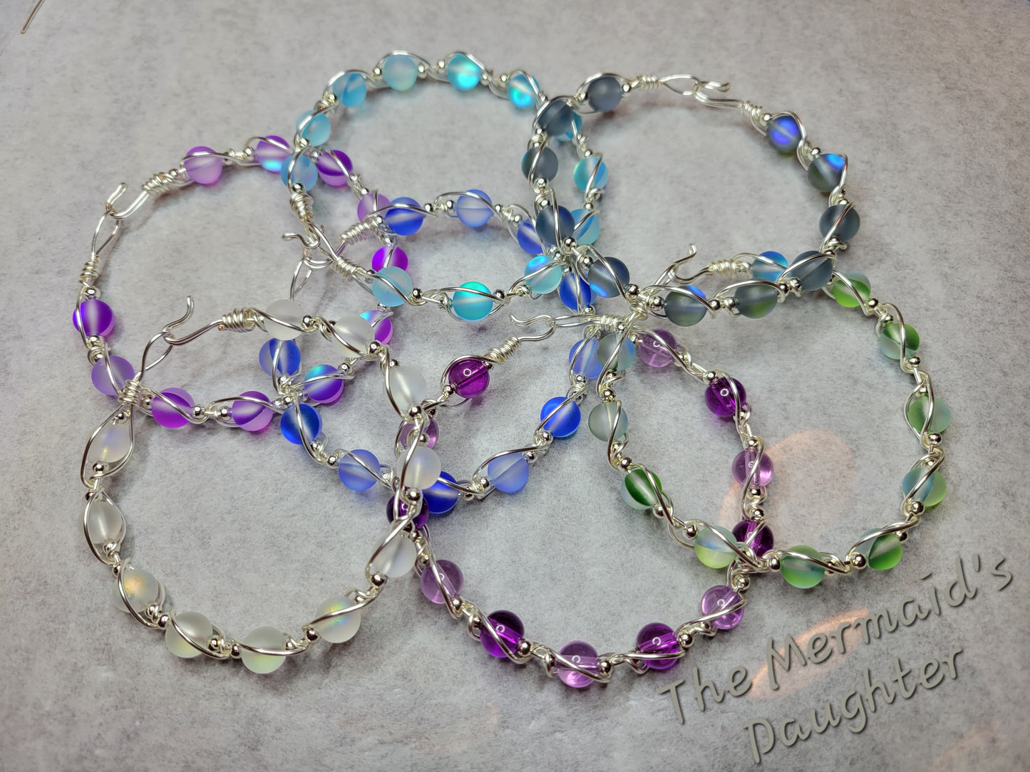 Wire braided bracelet
