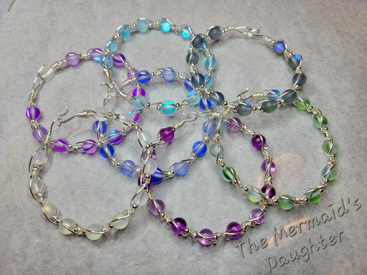 Wire braided bracelet