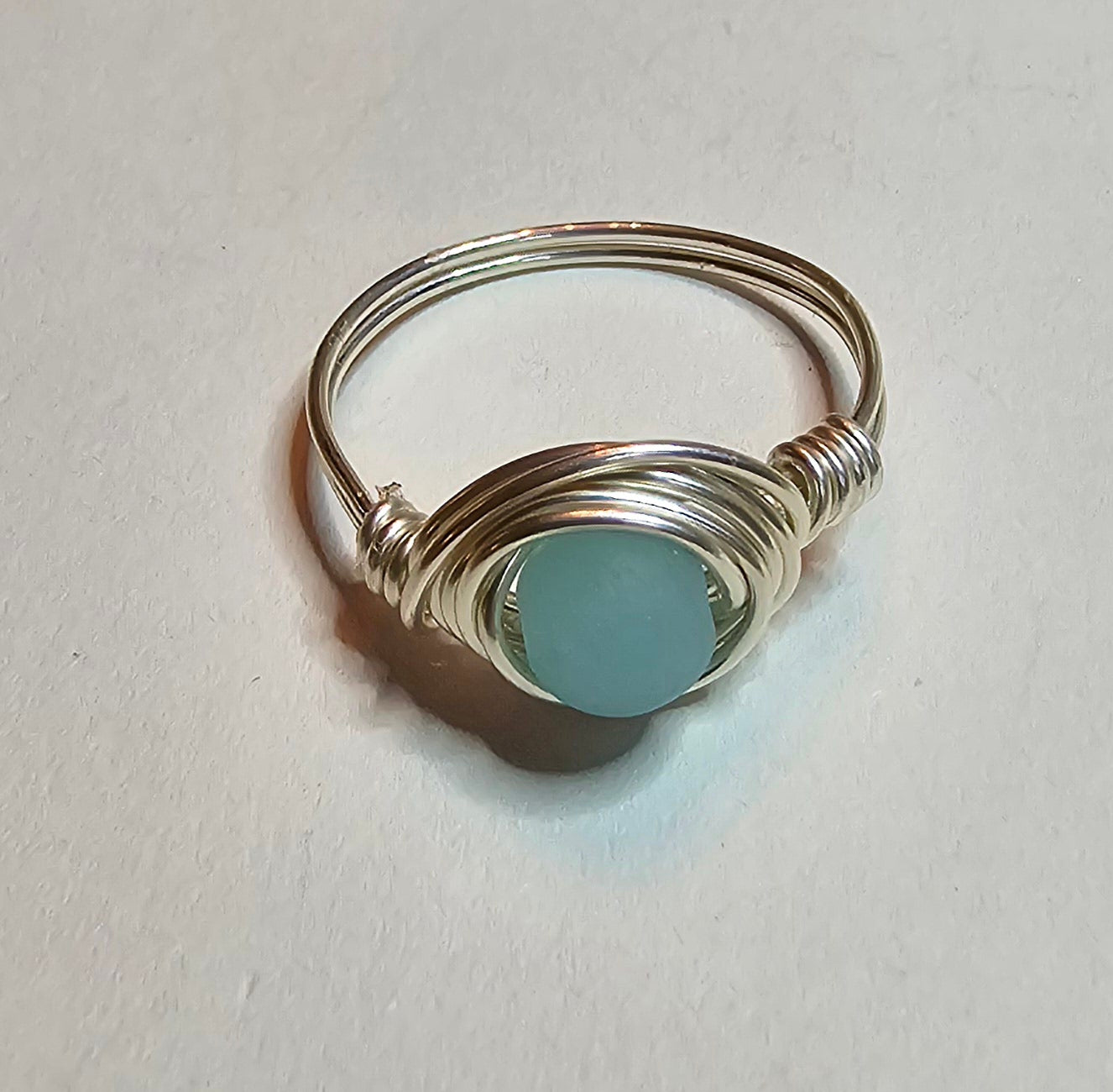 Wire wrapped rings