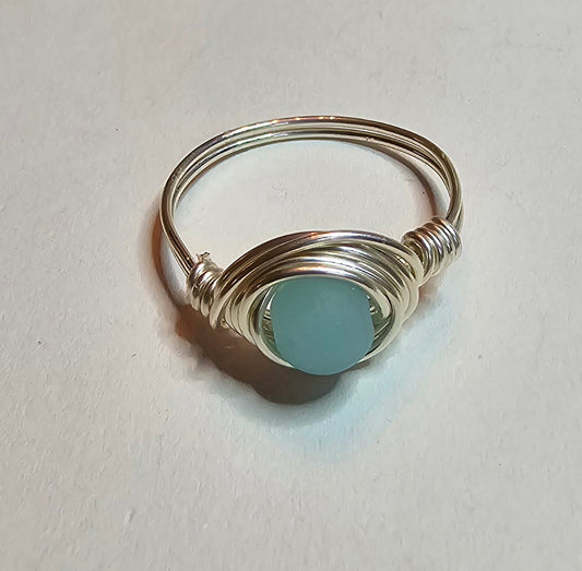 Wire wrapped rings
