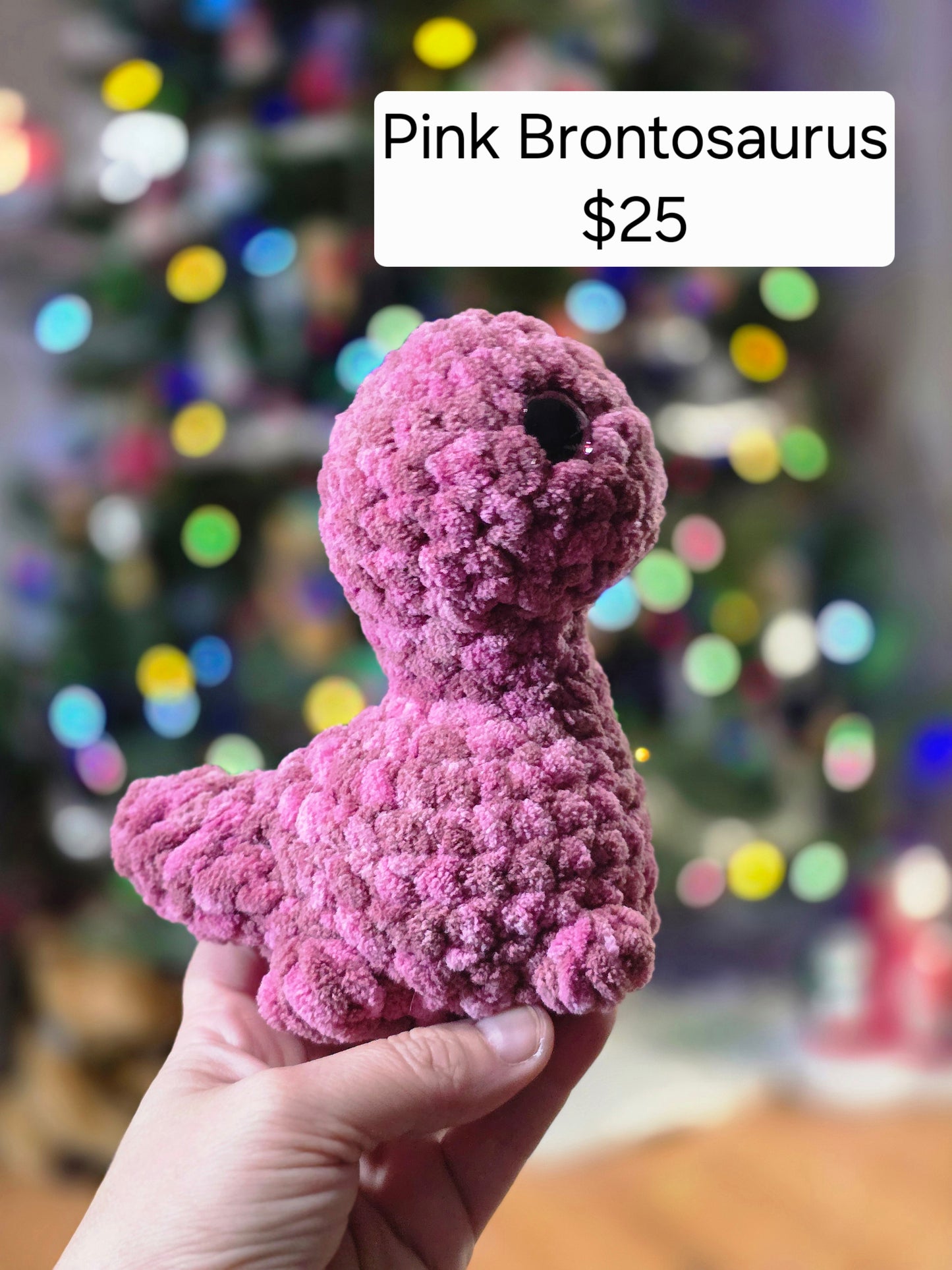 Plush Brontosaurus Dinosaur Toy