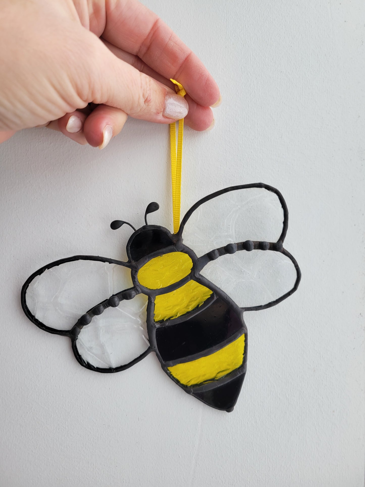 stained glass bee