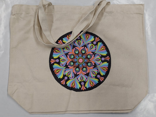 Canvas bag w/mandala