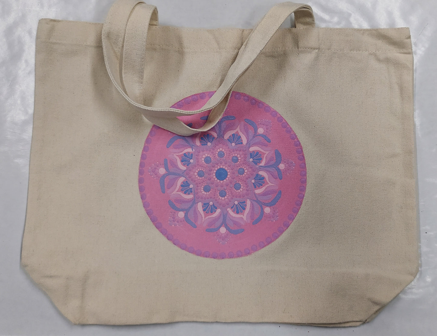 Canvas bag w/mandala