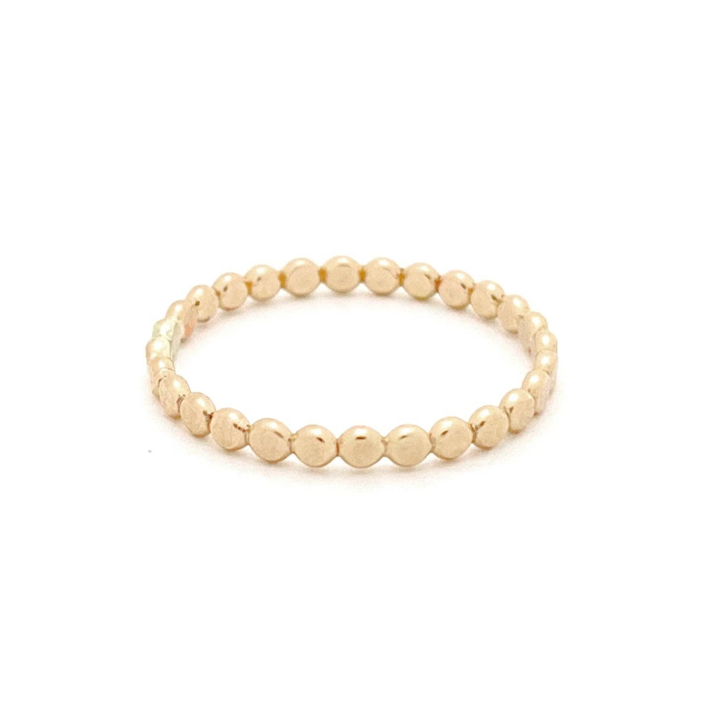 Pebble Stacking Ring | 14k Gold Fill & Sterling Silver