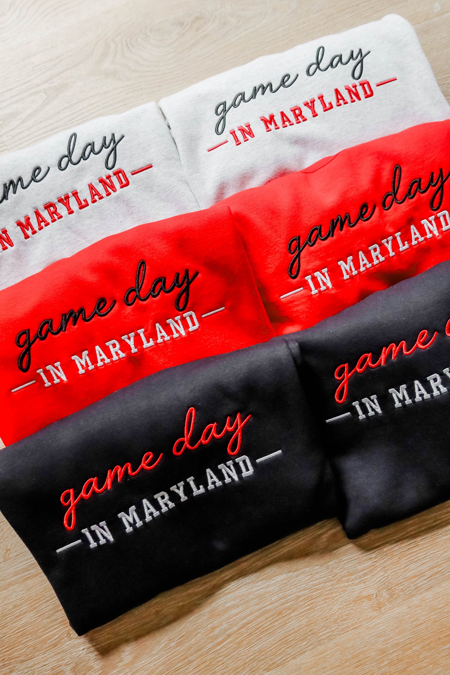 Game Day Crewnecks- Maryland