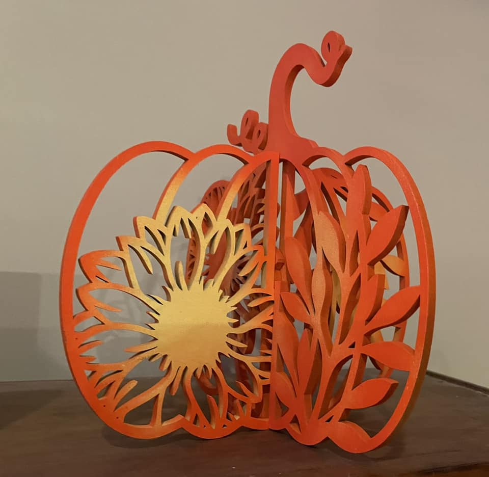 3D Pumpkin Table Top Decor