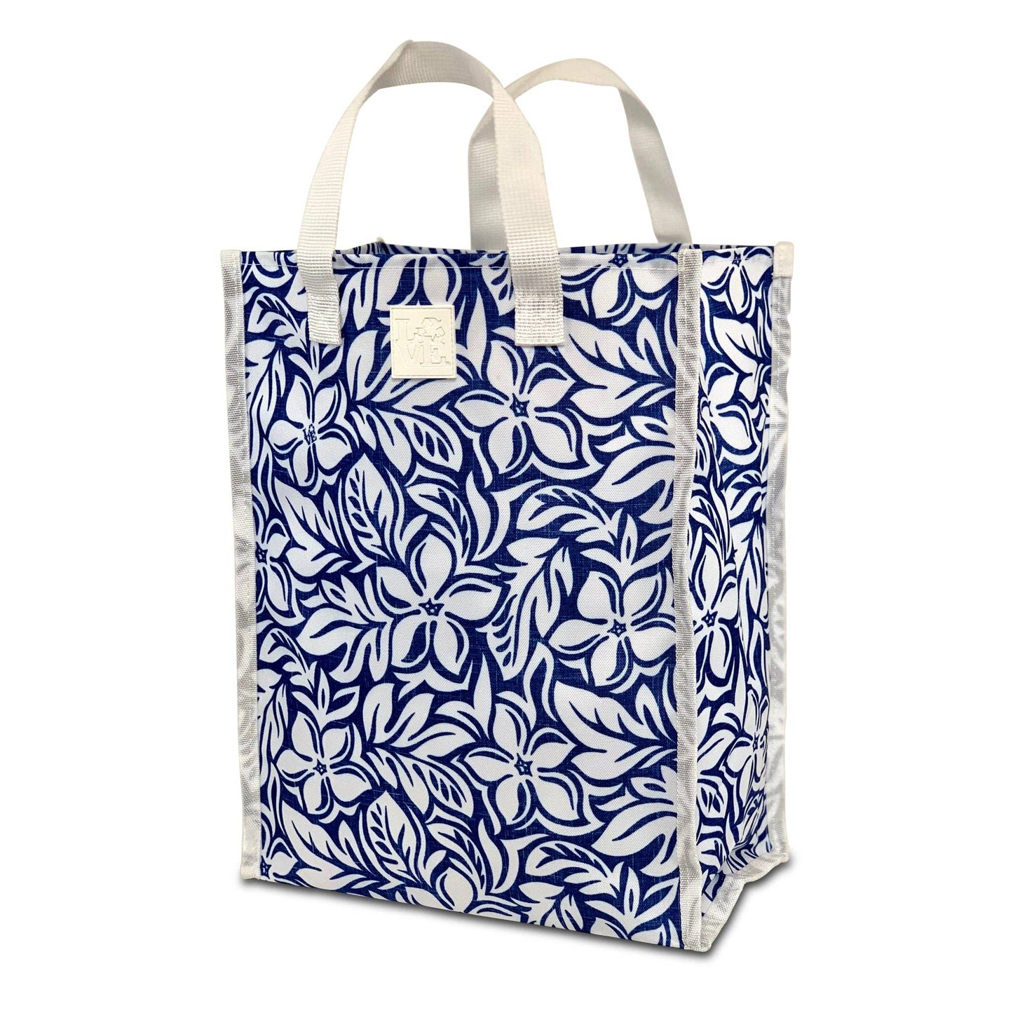 LOVE SACK Grocery Bag - Blue Hawaii