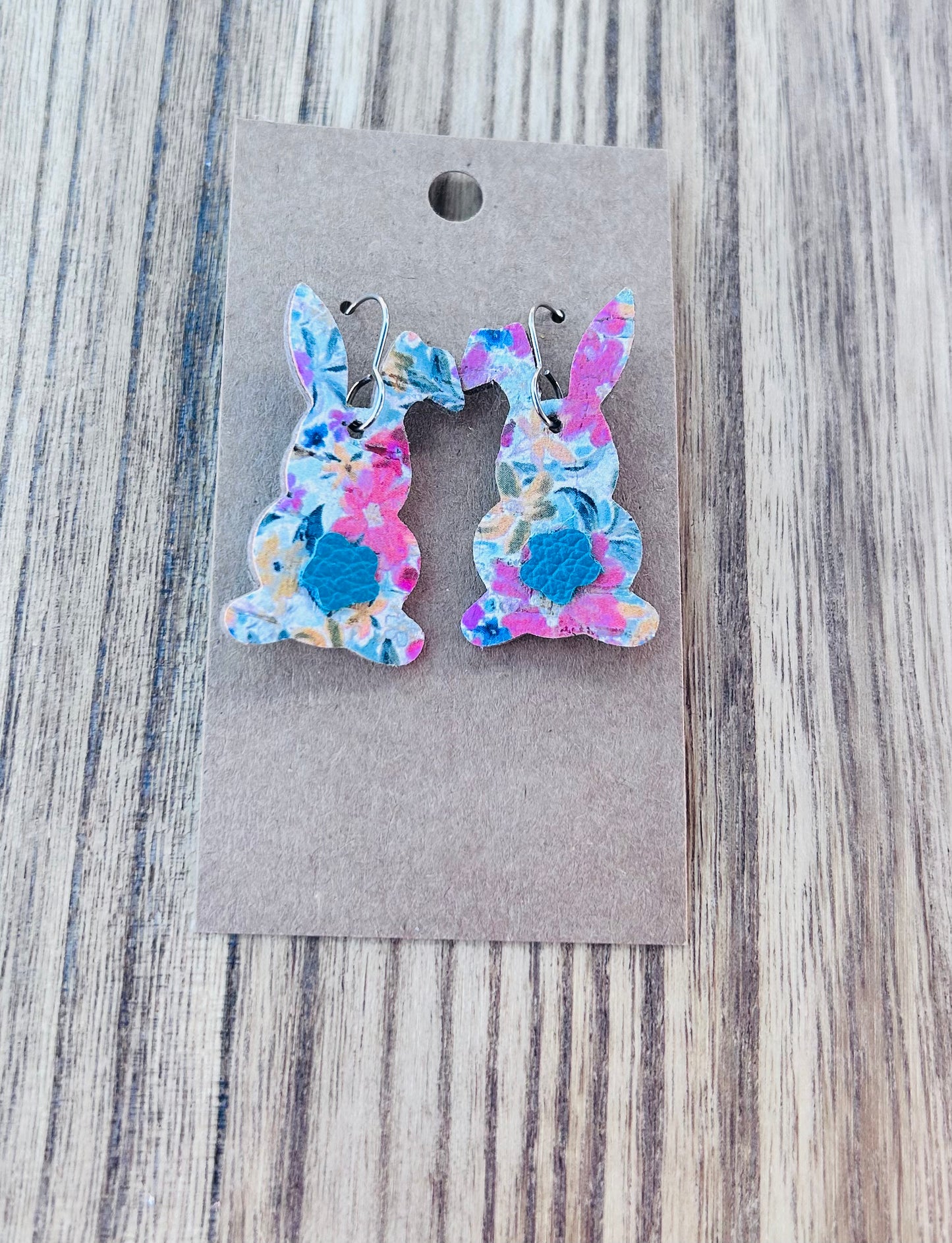 Easter Bunny Dangle Earrings