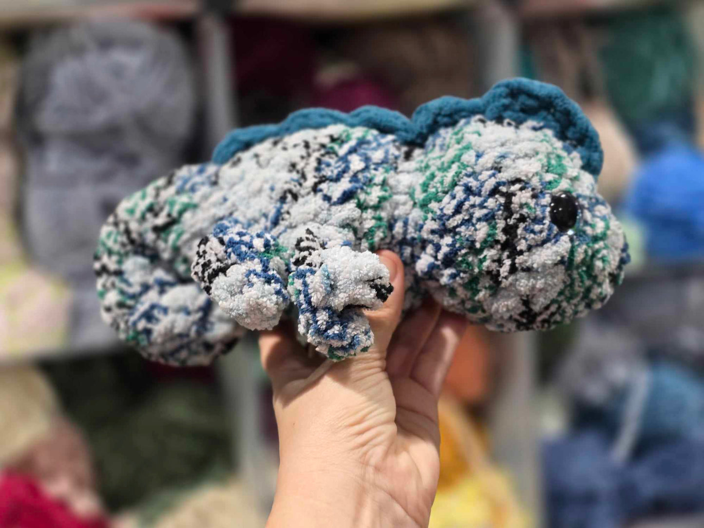 Blue Chamelion Toy