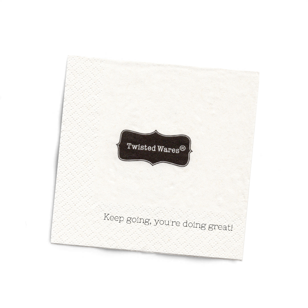 Please Pretend You're Having Fun | Funny Cocktail Napkins