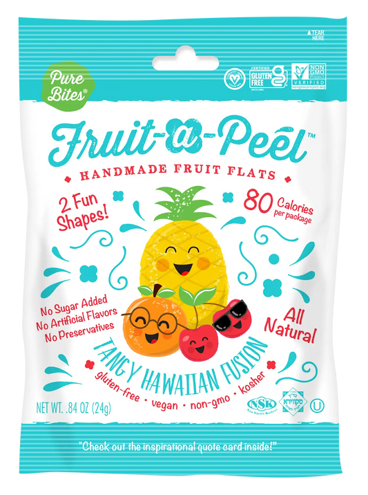 Fruit-a-Peel Tangy Hawaiian Fusion  Fruit Flats
