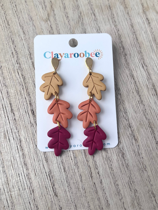 Falling Leaves Dangle Earrings