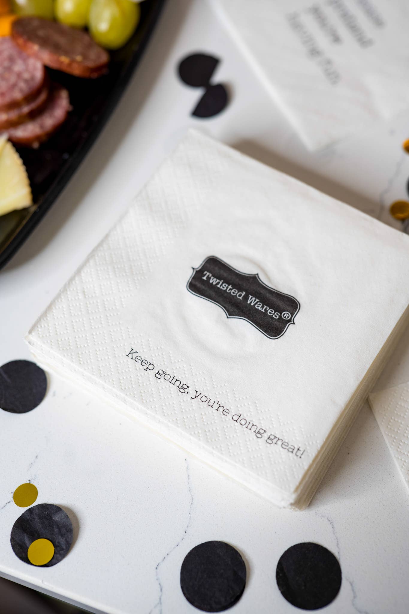 Please Pretend You're Having Fun | Funny Cocktail Napkins