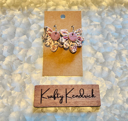 Flower Dangle Earrings