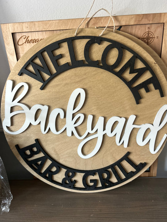 Welcome Backyard Bar & Grill