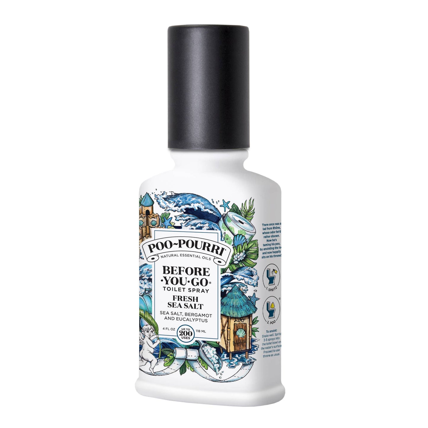 Poo~Pourri Fresh Sea Salt Toilet Spray 4oz