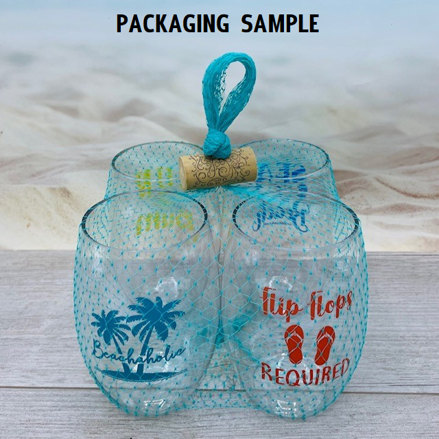 HAPPY BIRTHDAY Shatterproof Wine Glasses