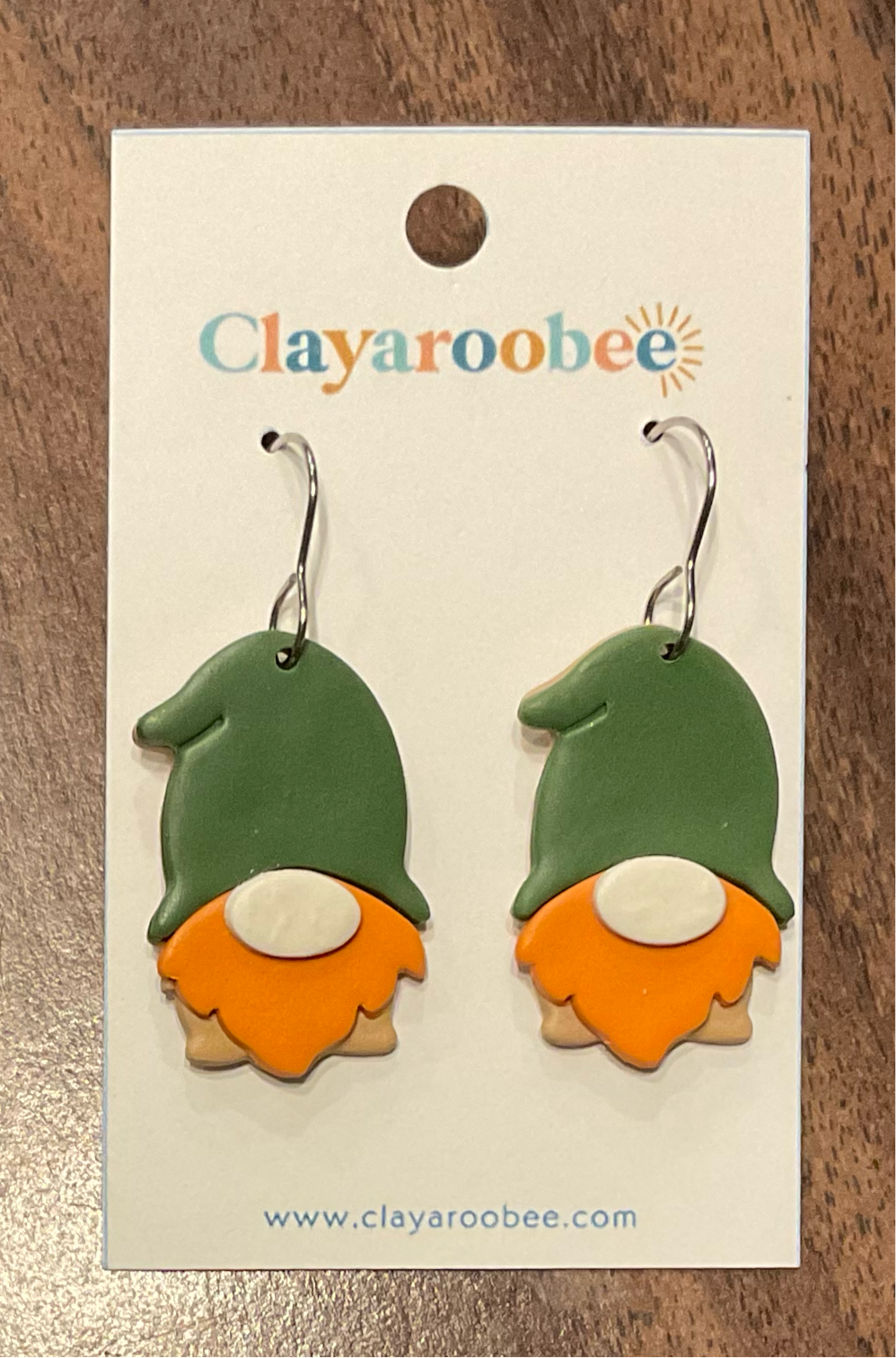Irish Gnome Dangle Earrings