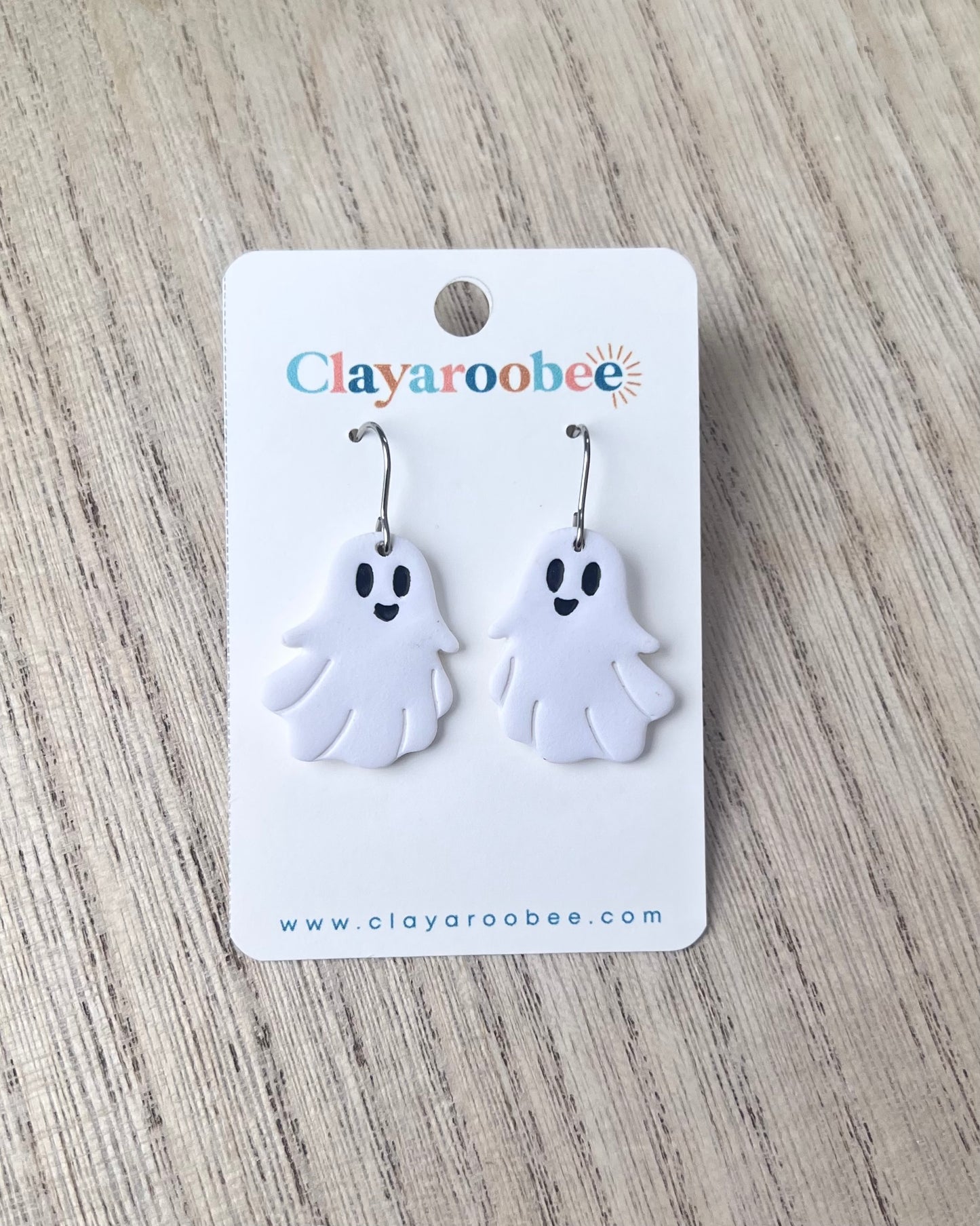 Flying Ghost Dangle Earrings