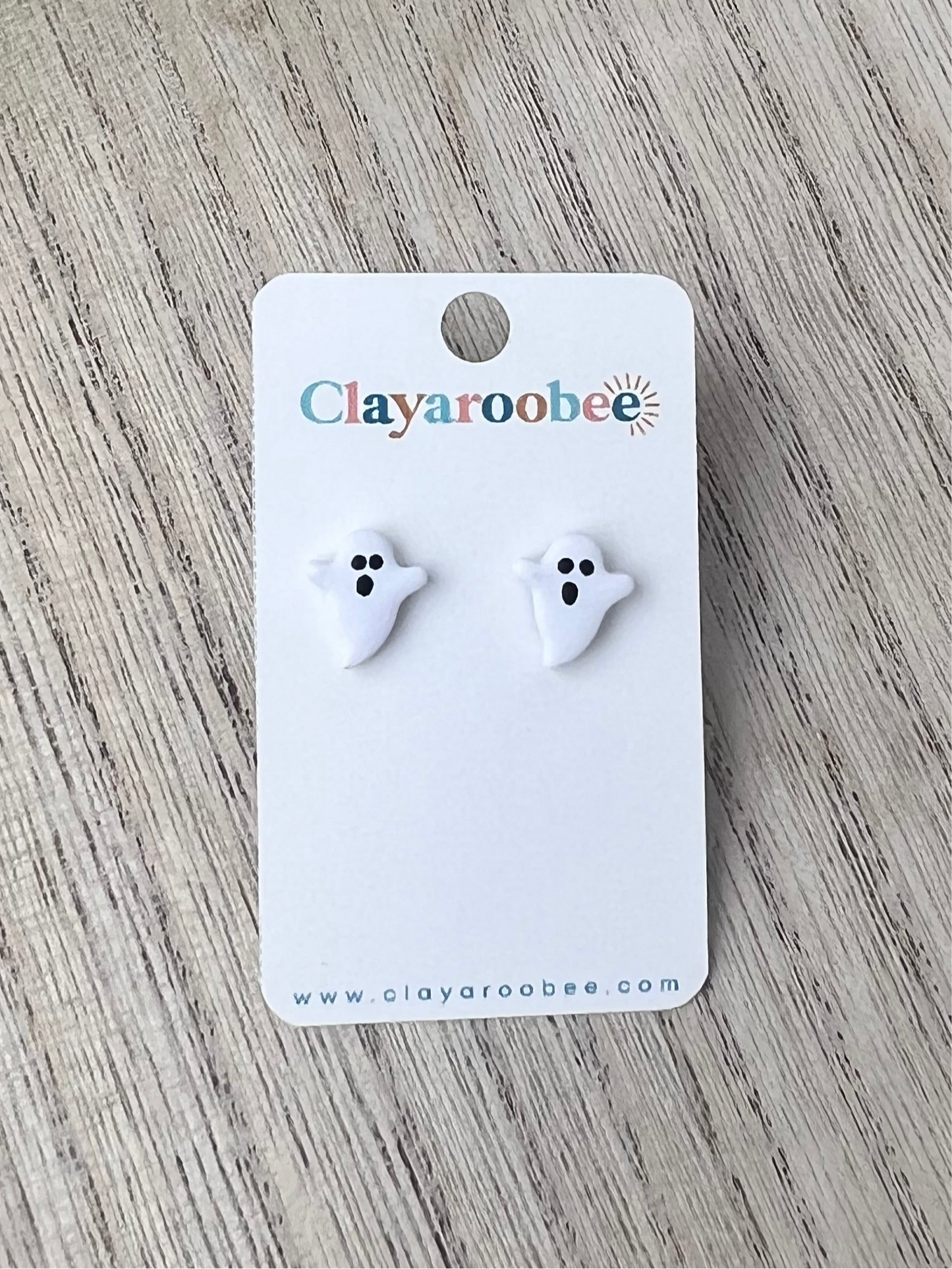 Ghost Flying Mini Stud Earrings