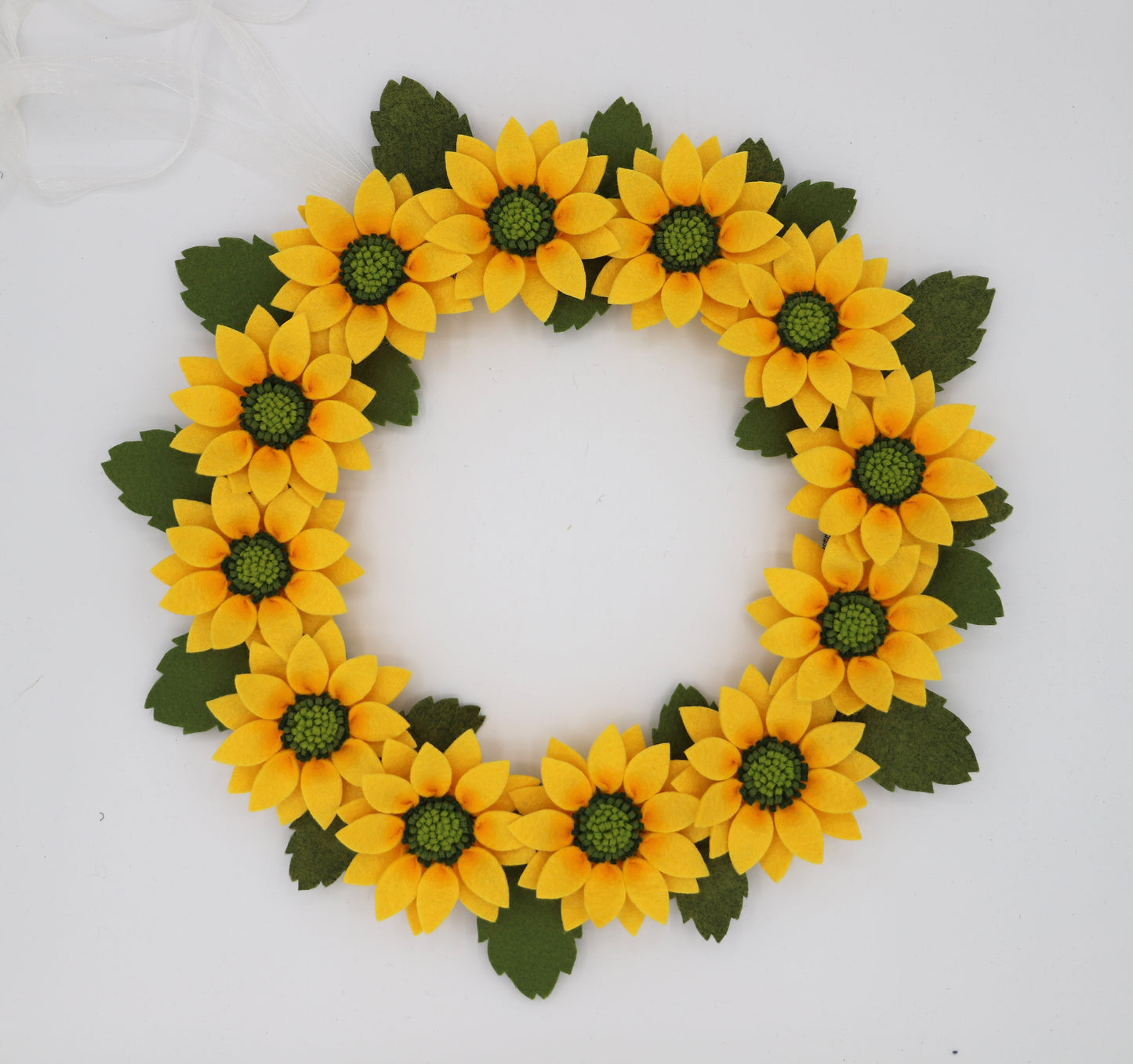 14" Sunflower Wreath