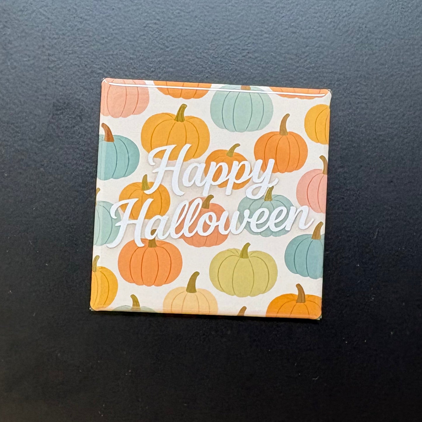Pumpkins Happy Halloween - 2”x2” Magnet