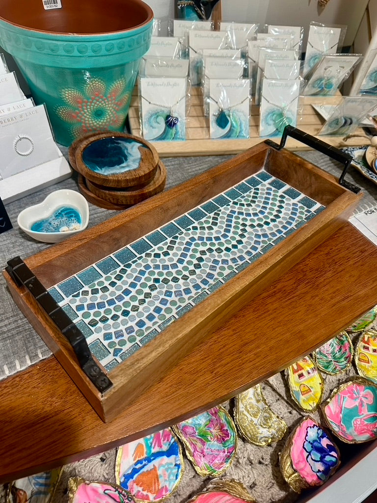 Mosaic Tables and Trays made by HaySimplicity