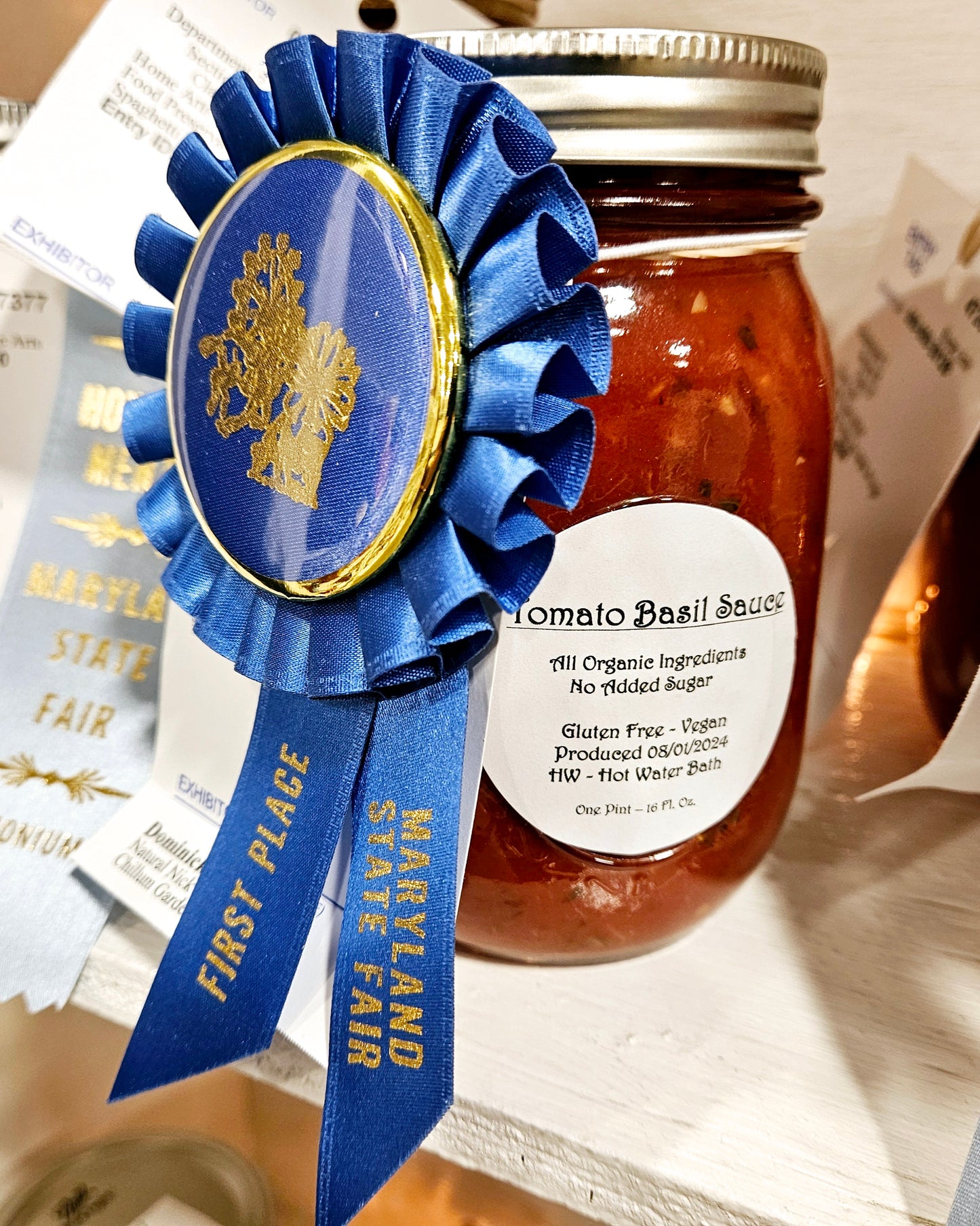 Natural Nick's Tomato Basil Sauce