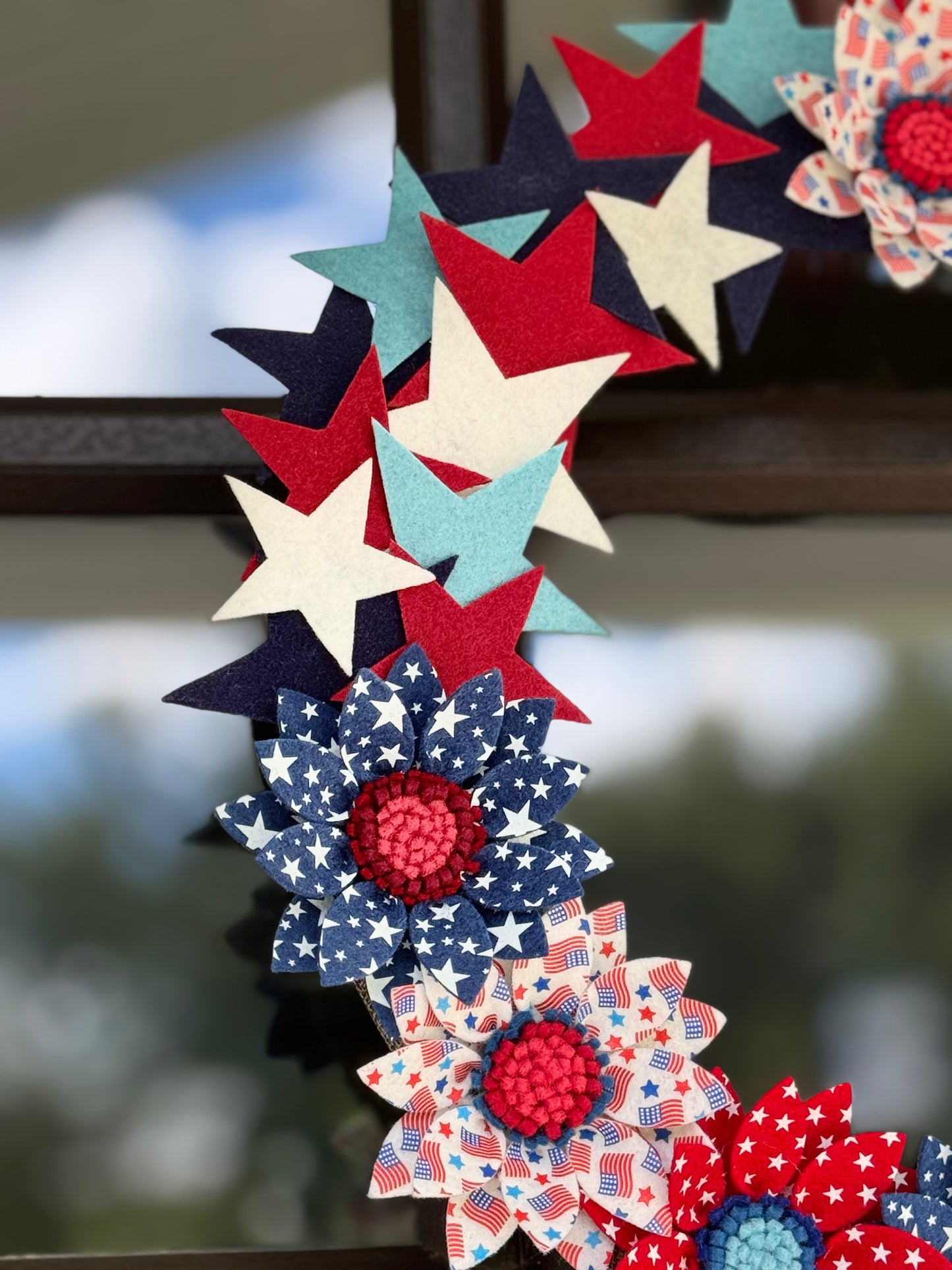 14" Patriotic Wreath