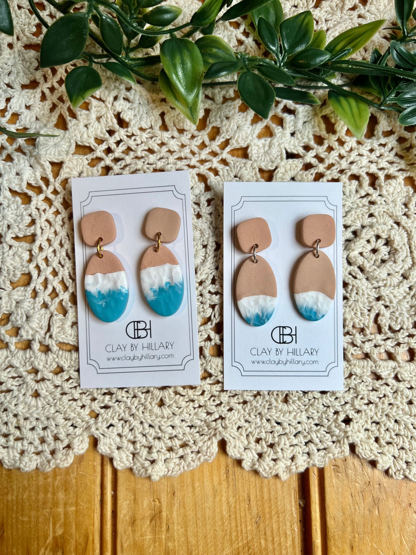 Polymer Clay Earrings by HIllary