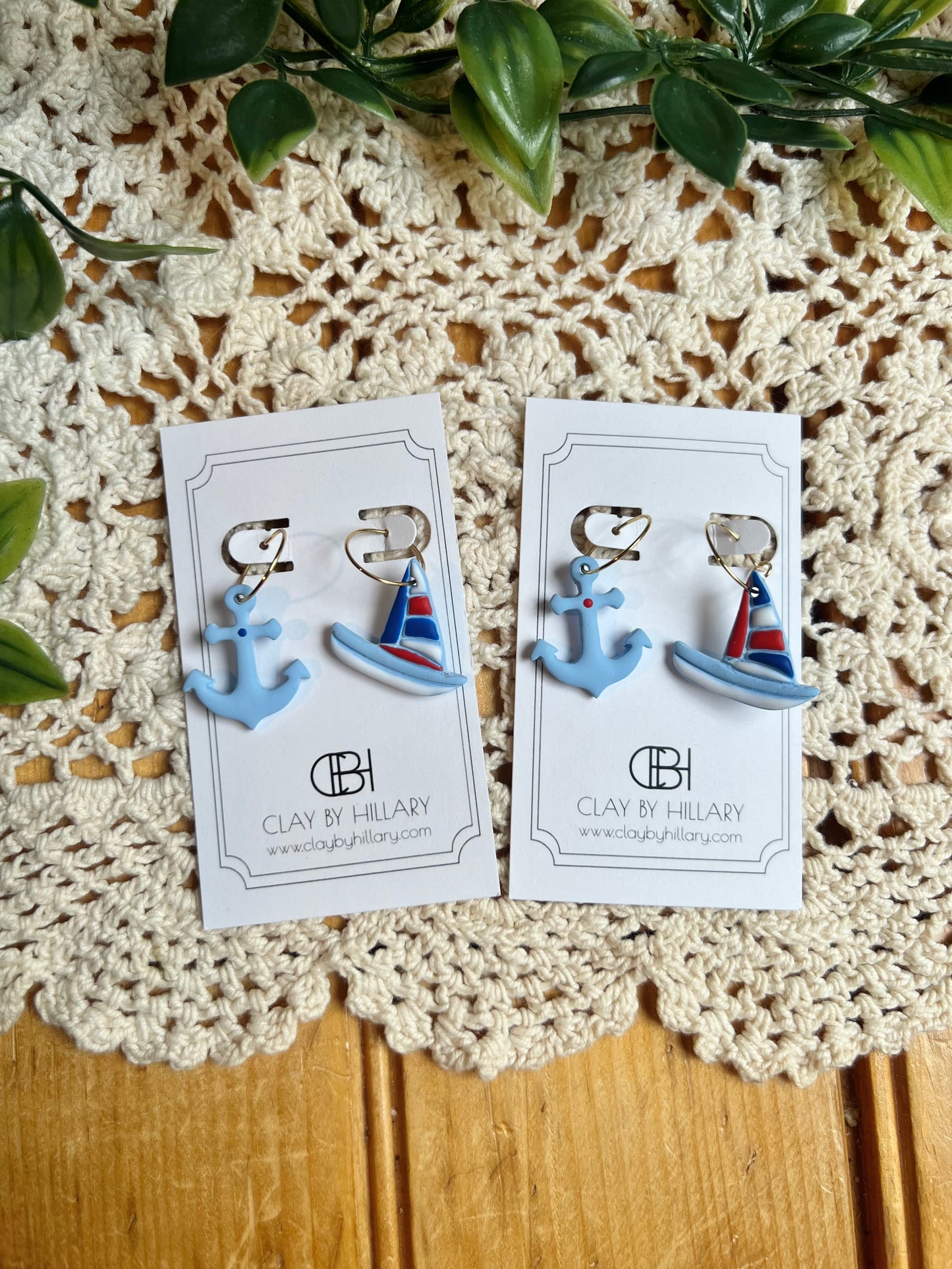 Polymer Clay Earrings by HIllary