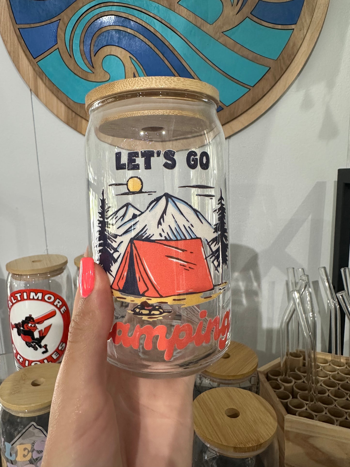 16 oz Glass Cups