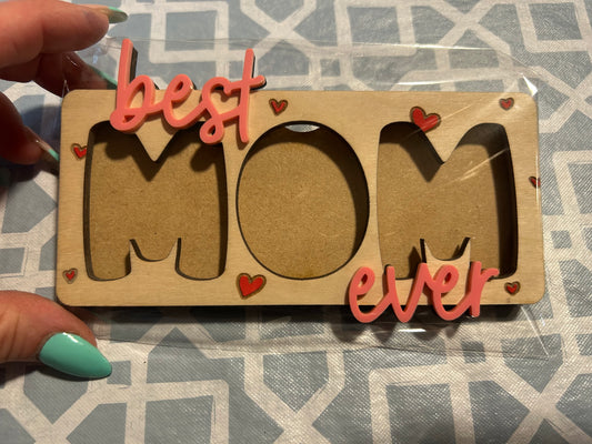 Mom Picture Frame Magnet