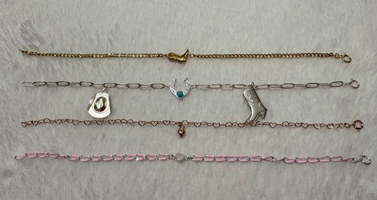 Infinity Link Charm Bracelet
