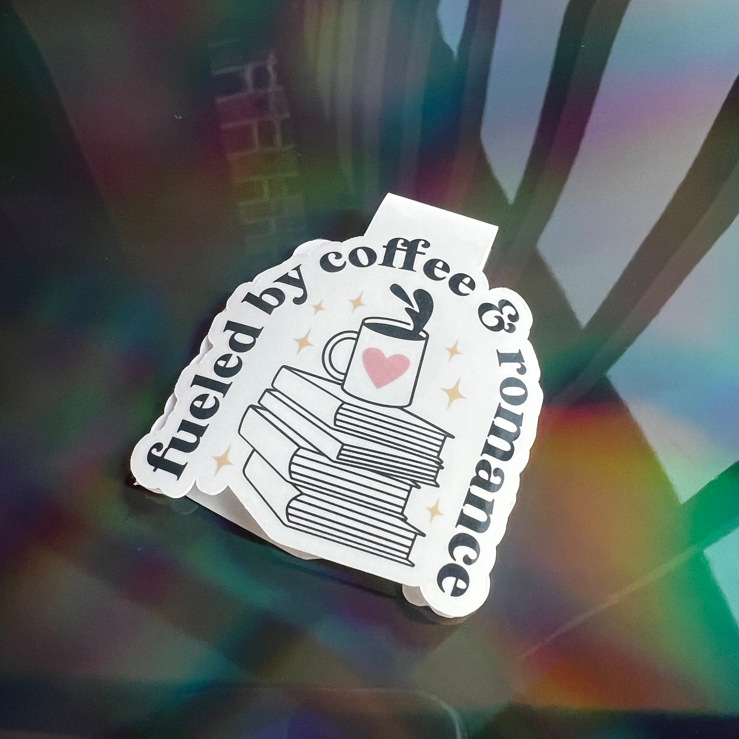 Coffee and Romance Bookmark