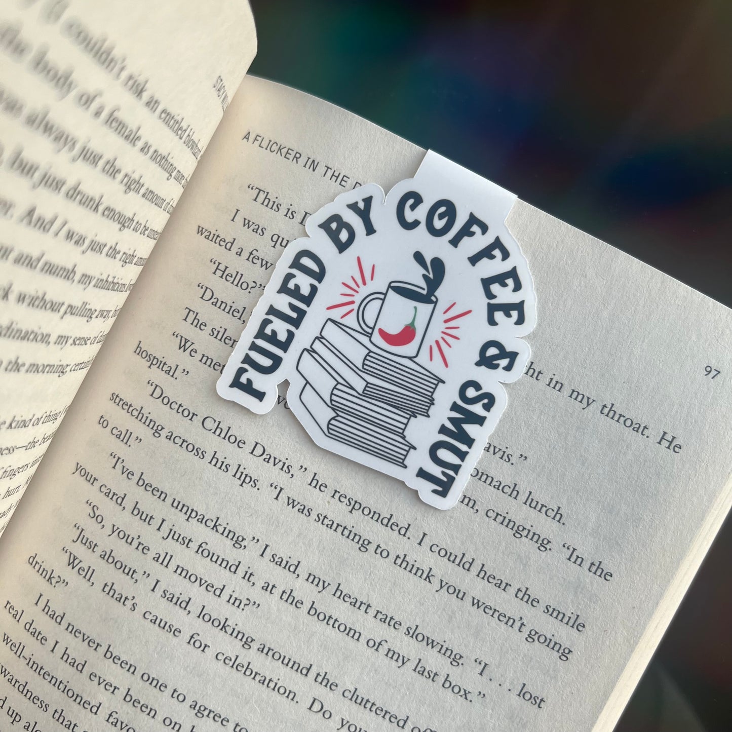 Coffee and Smut Bookmark