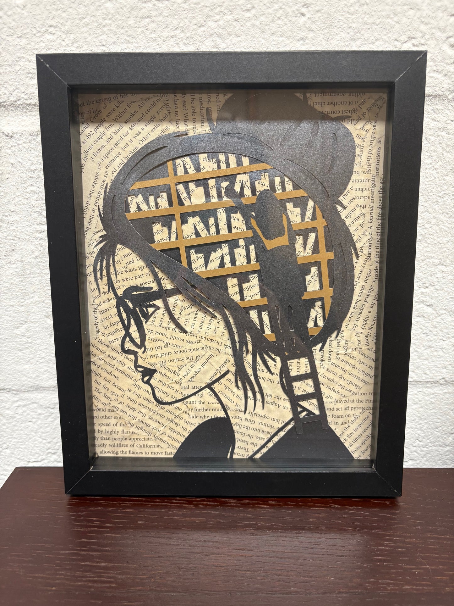 Woman Reading Book Themed Decor