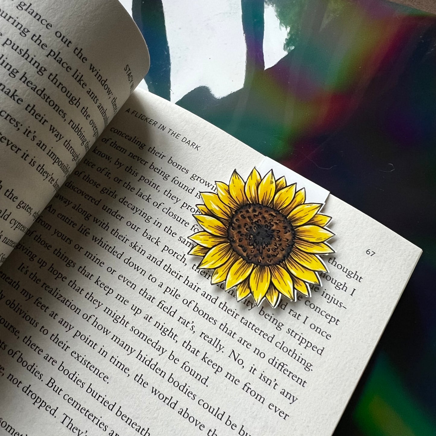 Sunflower Bookmark