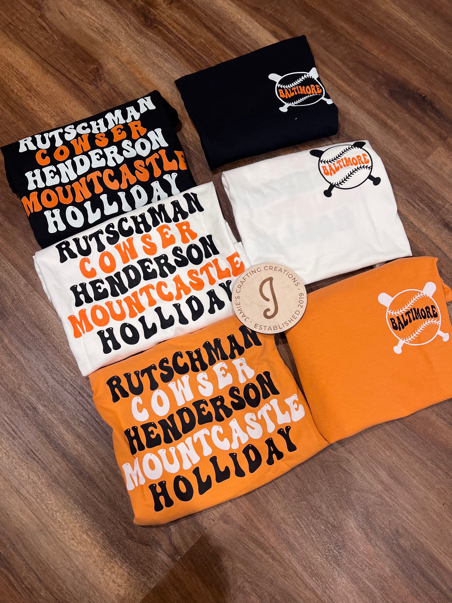 Grooovy baltimore baseball shirt