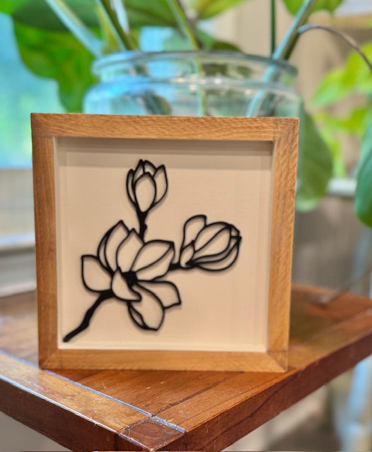 8x8 Magnolia Sign