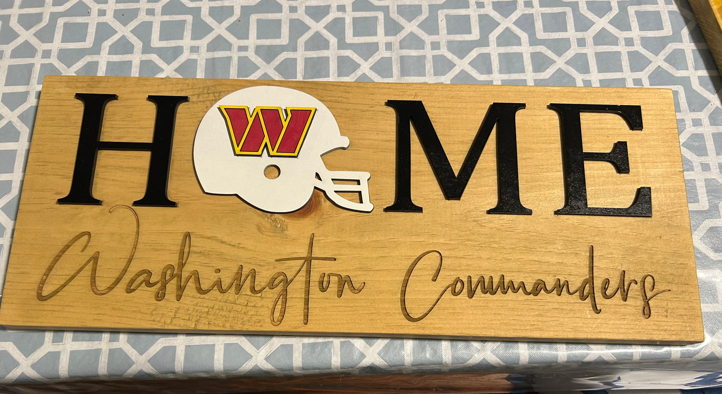Wooden Home Sign