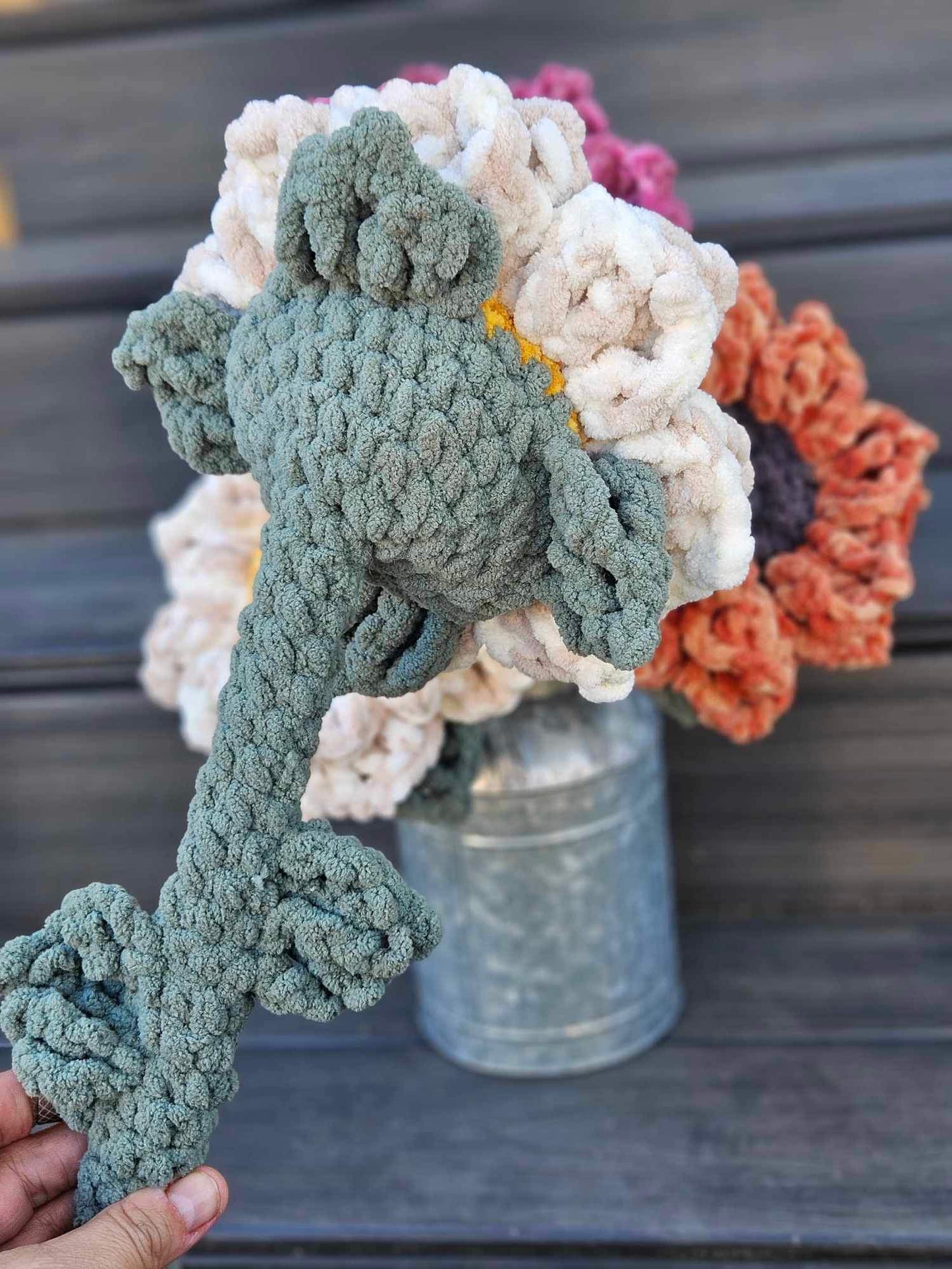 Large Plush Flower