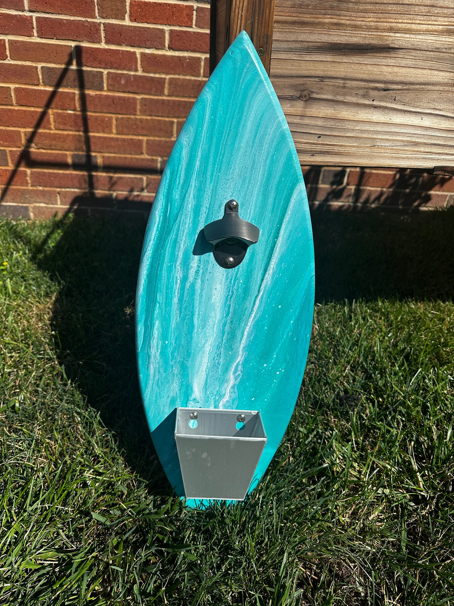 Surf Board Large Bottle Opener Board