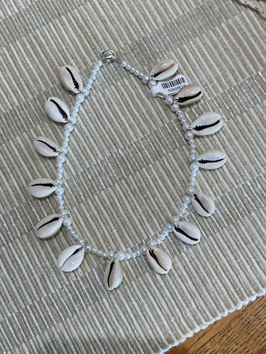 Braided Cowrie Shell Necklace