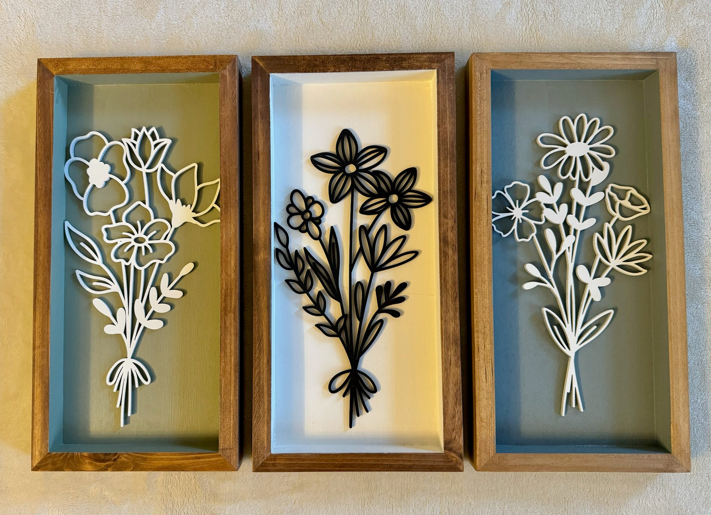 6x12 Flower Bouquet Signs